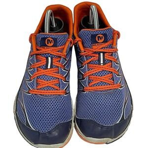 Merrell Women's 7.5 Bare Access Arc 4 J36972 Purple Orange Running Sneakers